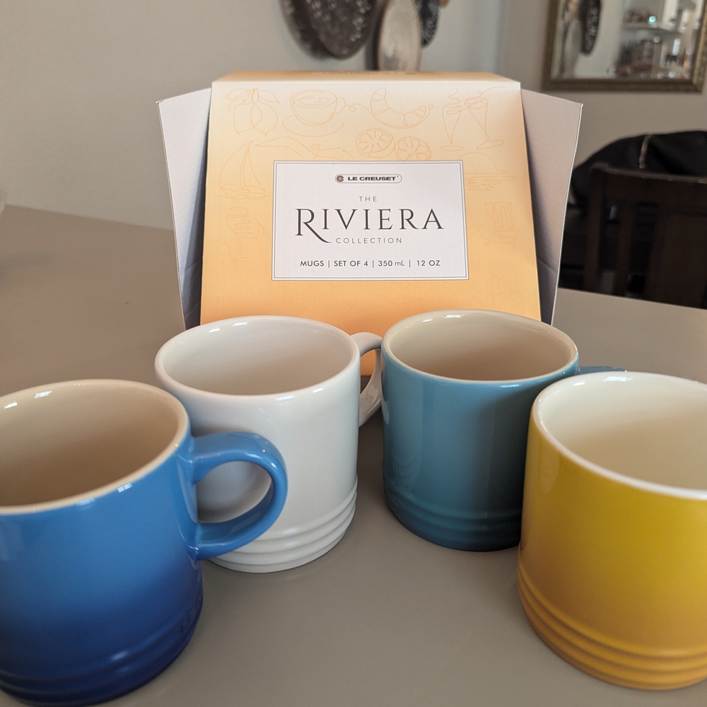 Le Creuset Riviera Collection Mug Set